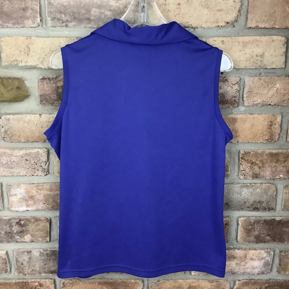 IZOD Perform X Cool-FX Royal Blue Activewear Top 150 - Picture 9 of 9